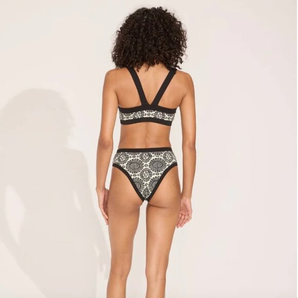 Solid & Striped The Scottie Medallion Print 2 Piece Bikini Swimsuit $236 NWT - Picture 3 of 8